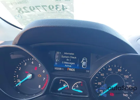 2017 Ford Escape Se from USA, damaged, VIN 1FMCU0GD0HUE64738